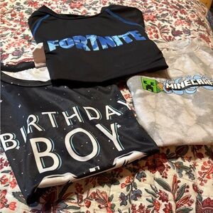 3 boys med gaming tees